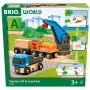 Brio World Güterzug Starter-Set mit Kran