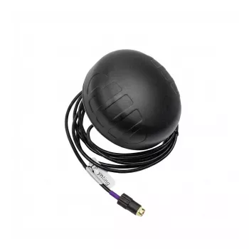 Poynting · Antenne · 5G/LTE · Fahrzeug/Marine · A-PUCK-0001-V2-01 · schwarz · SMA (M) · 6dBi SISO LTE-Antenne 2m SMA-M Kabel Schwarz PUCK-1