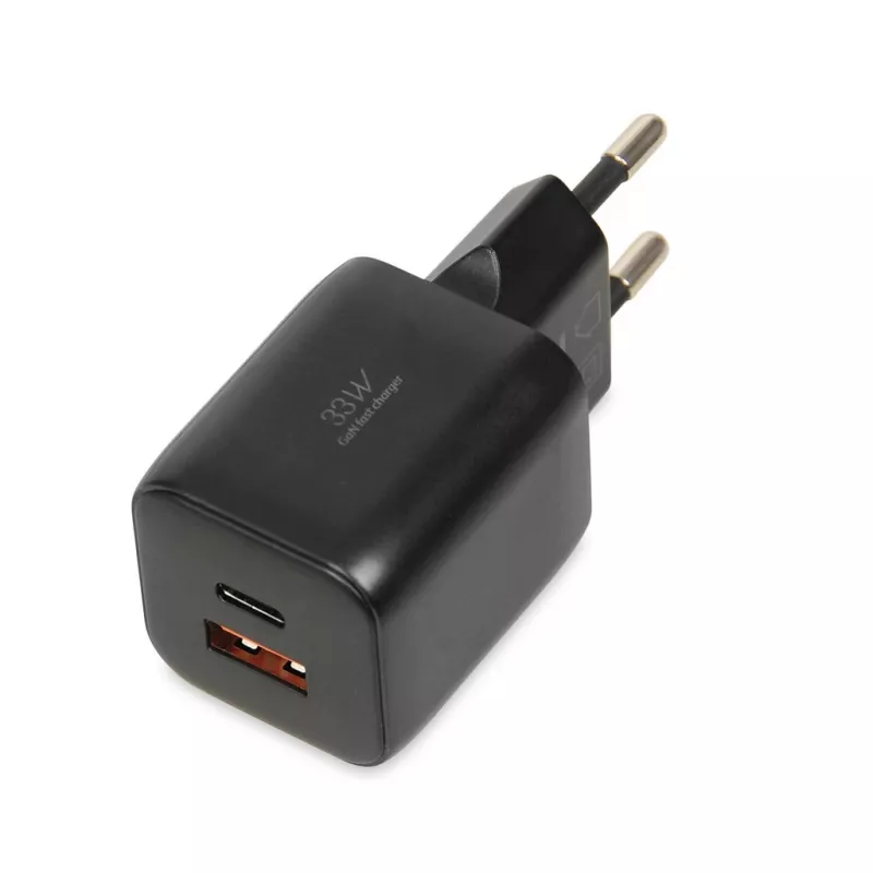 Externes Netzteil IBOX ILUC42B 12 V 2 A, 33 W, USB-A + USB-C PD3.0, QuickCharge 3.0, universell