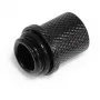Alphacool 17643 Fitting Messing Schwarz 17 mm × 17 mm × 21 mm
