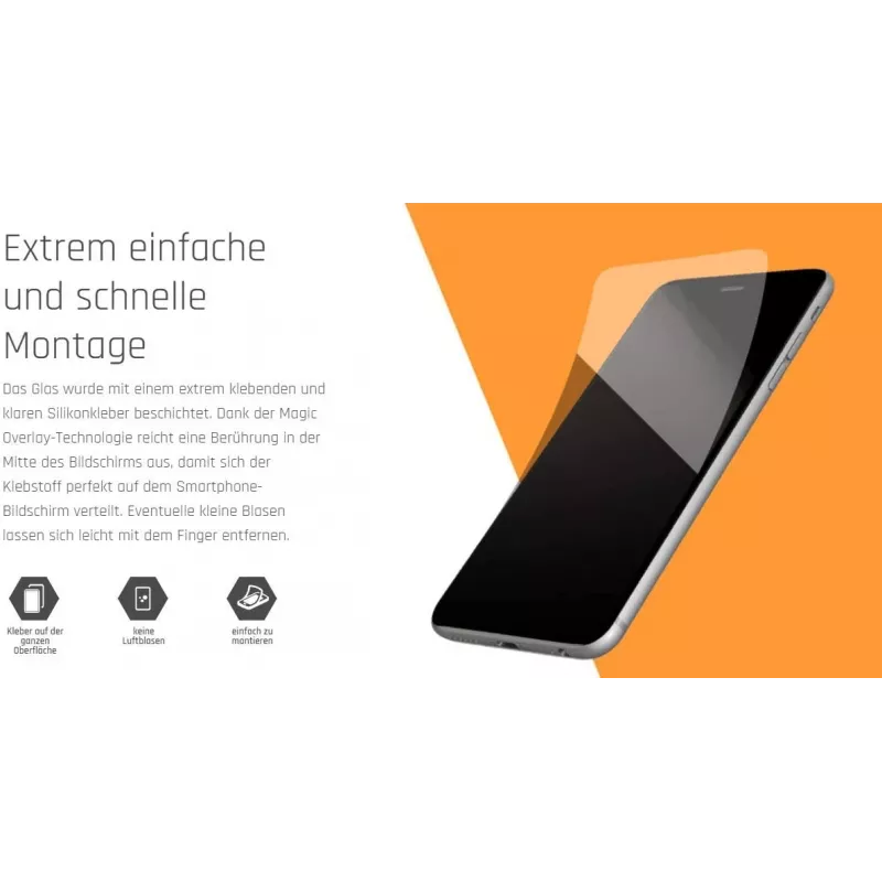 Gehärtetes Glas Displayschutzfolie MYPHONE Hammer Energy 2 9H Härte kratzfest