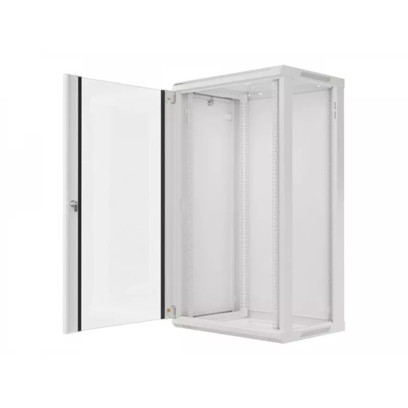 Lanberg WF01-6422-10S Netzwerkschrank 22U Wandmontage Grau