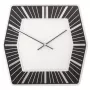 NeXtime Wanduhr 8128zw Hexagon, 43x43 cm, Weiß