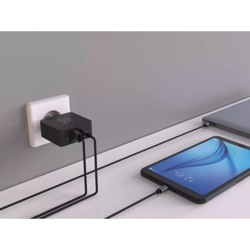 Green Cell CHAR10 Ladegerät für Mobilgeräte Schwarz Innenbereich