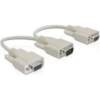 VGA-Kabel DeLOCK VGA/2 x VGA 0,2 m