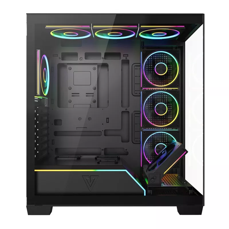 Modecom Volcano Stellar Plus ARGB Midi 8F Black