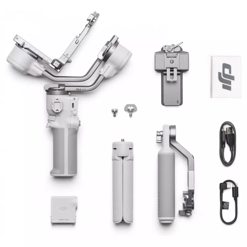 Gimbal Stabilisator DJI RS 4 Mini Combo — kompakter leichter Handstabilisator für spiegellose Kameras