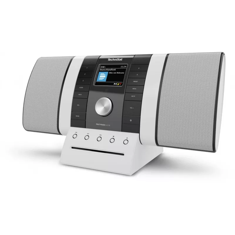 Tragbares Radio TECHNISAT Multyradio 4.0 SE schwarz/weiß mit Bluetooth und USB