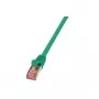 Netzwerkkabel LogiLink 3m Kat.6 RJ-45 S/FTP Grün