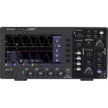 VOLTCRAFT DSO-2104 Digital-Oszilloskop 100 MHz 4-Kanal 1 GSa/s 80 kpts 8 Bit Digital-Speicher (DSO) (VC-11539895)