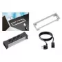 Power Extension Bachmann 317.100 0.10 m 3 AC Outlet Schwarz Silver