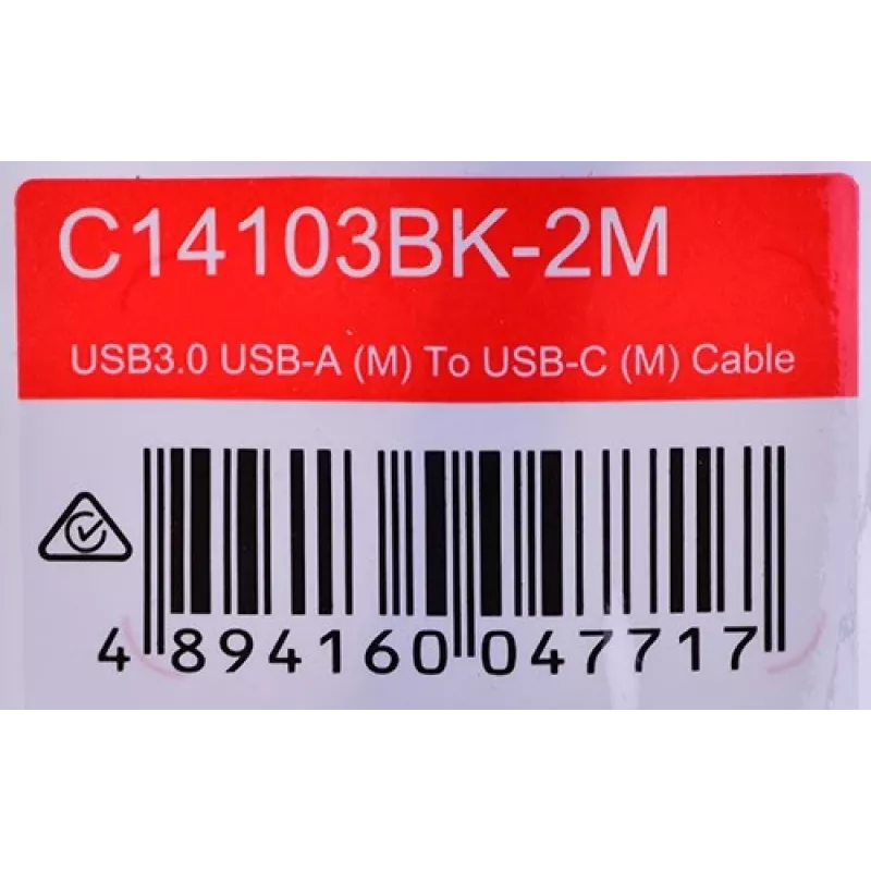 UNITEK KABEL USB-C, USB-A, 5 GBPS, 2M