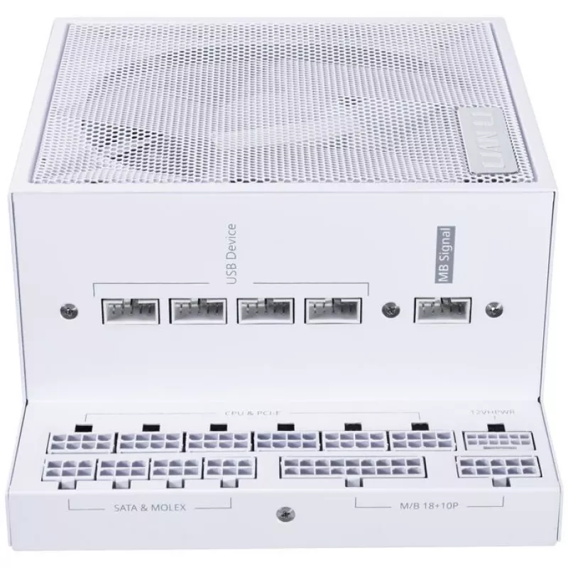 Netzteil Lian Li EG0850 850 W SFX, 20-Pin ATX, 80 PLUS Gold, Weiß