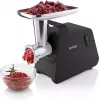 Gorenje Fleischwolf | MG2001SB | Schwarz/Edelstahl | 2000 W | Anzahl der Geschwindigkeiten 1 | Durchsatz (kg/min) 2,6