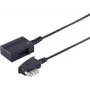 Telefonkabel ShiverPeaks S-Impuls 70215 15 m TAE F schwarz flach Stecker/Buchse