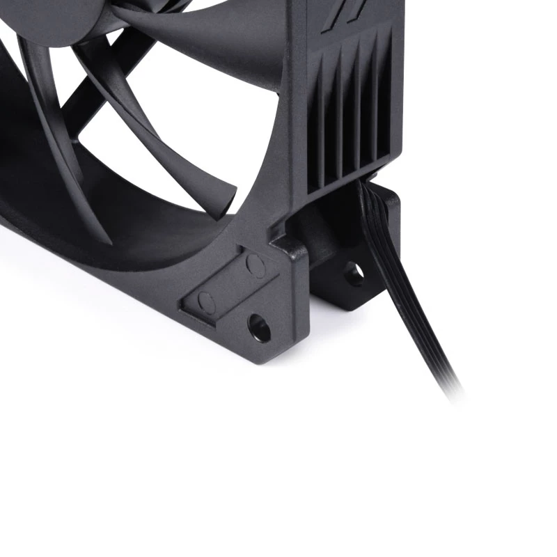 Lüfter Alphacool 12 cm 3000 U/min 7,83 mmH2O Doppeltes Kugellager Schwarz 120x120x25 mm