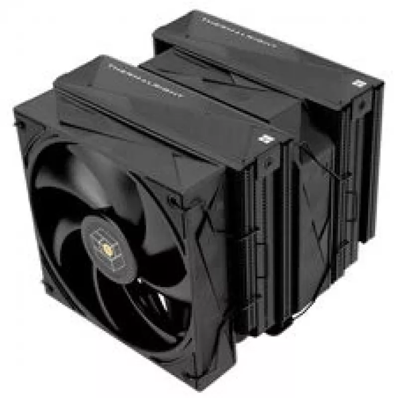 Thermalright Royal Pretor 130 CPU-Kühler, Dual-Tower – 1x 120 mm, 1x 130 mm, schwarz (ROYAL PRETOR 130 Schwarz)