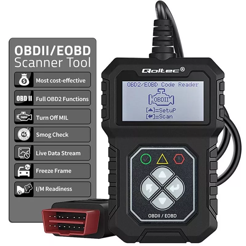 OBDII Diagnosetester QOLTEC ProLine (Modell 50684)
