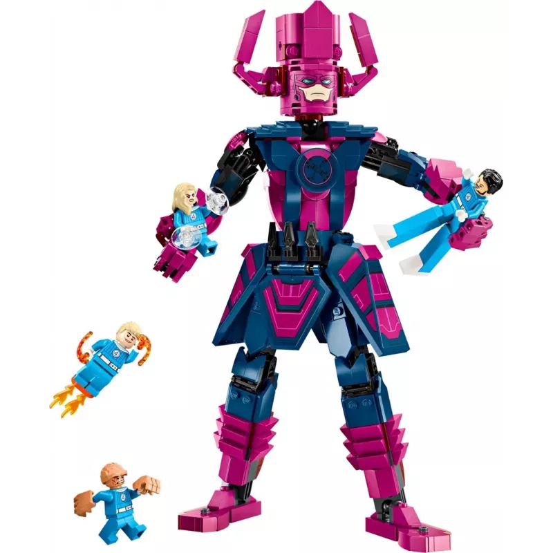 LEGO Bauset Marvel Super Heroes 76316 — Fantastic Four: Galactus Minifiguren-Set, 427 Teile, 4 Minifiguren, Alter 9+