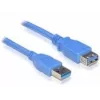 USB 3.0-A Stecker-Buchse Kabel DeLOCK 82541 5m Blau