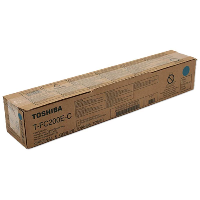 Toshiba 6AJ00000259/T-FC200EC Toner-Kit Cyan. 33.6K Seiten für Toshiba