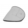 Kabellose Vertikalmaus NATEC Euphoniе Pro Bluetooth 5.0, 4000 DPI, programmierbar, leise, weiß