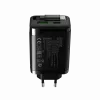 Ladegerät CANYON OnCharge 65RC mit integriertem USB-C-Kabel, 65 W, 1x PD, 1x QC, EU-Stecker, Schwarz