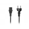 Netzkabel LANBERG CEE 7/7 auf C13 (C320) 1,8 m, gerade, schwarz