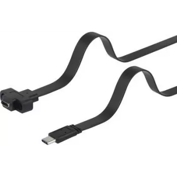 Renkforce RF-3415030 USB-Kabel 0,25 m 3.2 Gen 1 (3.1 Gen 1) USB C Schwarz (RF-3415030)