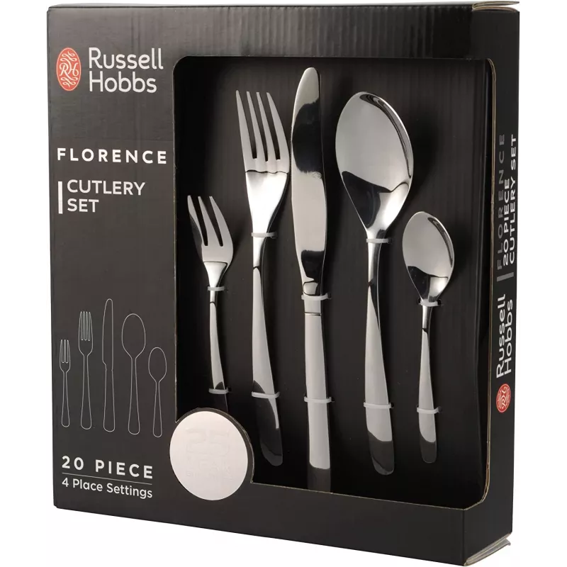 Besteckset Russell Hobbs RH022641EU7 – 20-teiliger Edelstahl-Service
