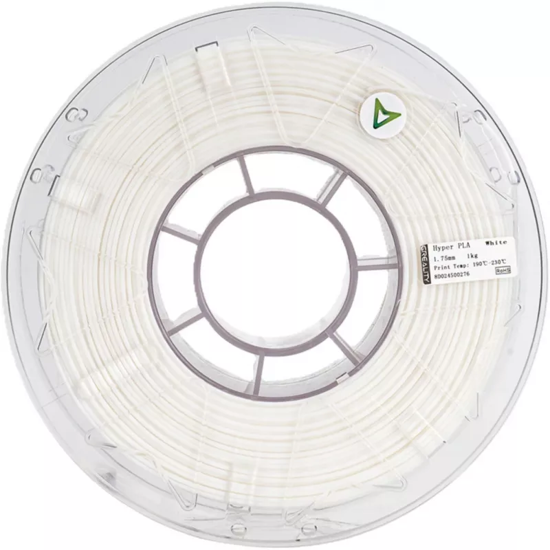 3D-Druckmaterial Creality 3D 3301010405 Polymilchsäure PLA Weiß 1 kg
