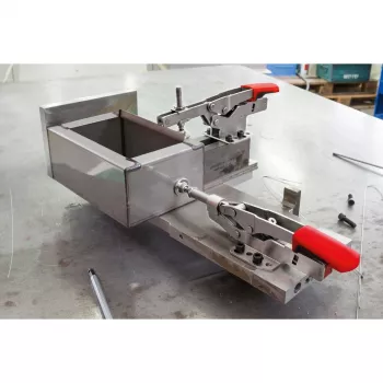 Toggle clamp BESSEY STC-HH70 Red Stainless steel 6 cm