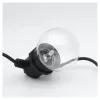 Lichterkette RealPower 463614 LED 12 Lampen warmweiß 4,9 m batteriebetrieben (AA)