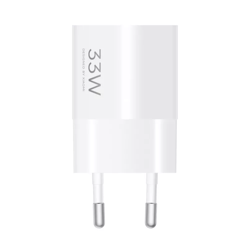 Netzteil Xiaomi 33W Nano USB-C EU Wandladegerät – 33 W USB-C-Ausgang für Telefone und Tablets