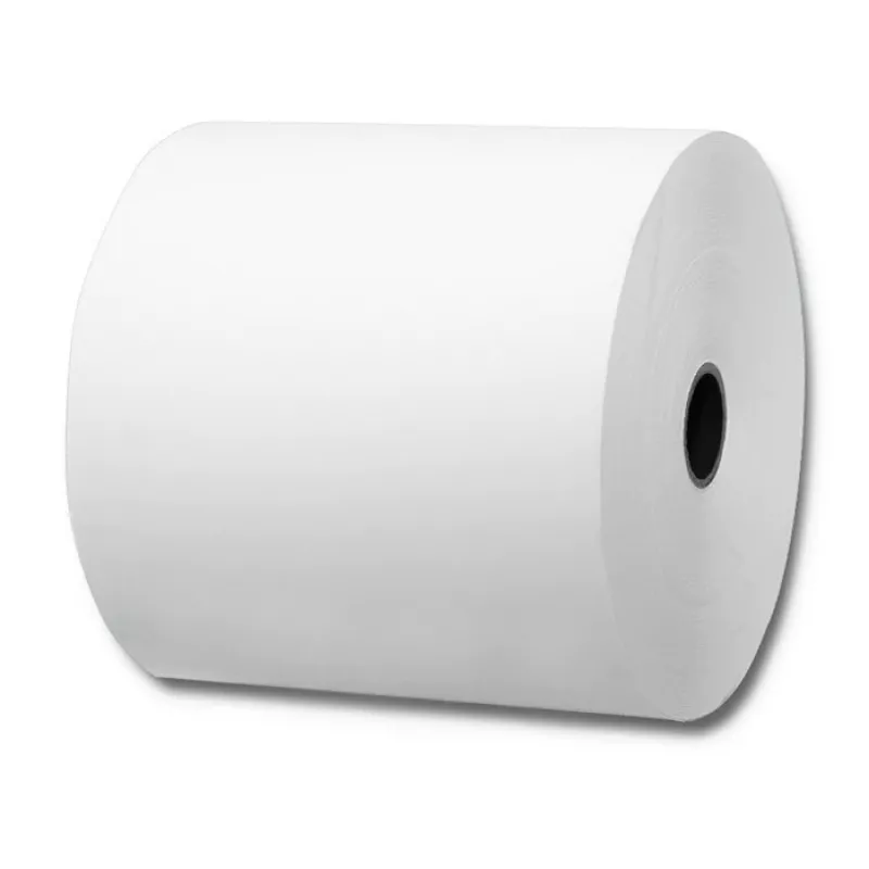 Qoltec 51892 Thermorolle 80 x 80 | 55 g/m² | 10 Stück | BPA-frei