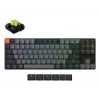Mechanische 80%-Tastatur Keychron K1X-B4 — USB + Bluetooth, QWERTY Englisch, 87 Tasten, RGB-Hintergrundbeleuchtung, Grau