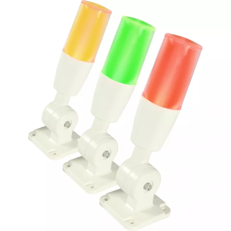 Signalleuchte ALLNET ALL3042 Rot/Gelb/Grün mit Summer, individuelle Steuerung
