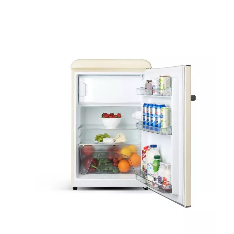ETA | Kühlschrank | ETA253590040E Storio retro | Energieeffizienzklasse E | Standgerät | Kühlschrank ohne Gefrierfach | Höhe 90 cm | Kühlvolumen 92 L | Gefriervolumen 18 L | 38 dB |