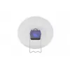 NeXtime Uhr 5173 Little Dog, Ø20 cm, Wand, Schwarz