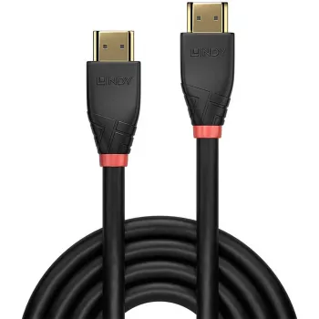 Lindy 7.5m Active HDMI 4K60 Kabel, 7,5 m, HDMI Typ A (Standard), HDMI Typ A (Standard), 18 Gbit/s, Audio Return Channel (ARC), Schwarz