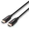 Lindy 15m Glasfaser-Hybrid HDMI 8K60 Kabel, 15 m, HDMI Typ A (Standard), HDMI Typ A (Standard), 48 Gbit/s, Schwarz