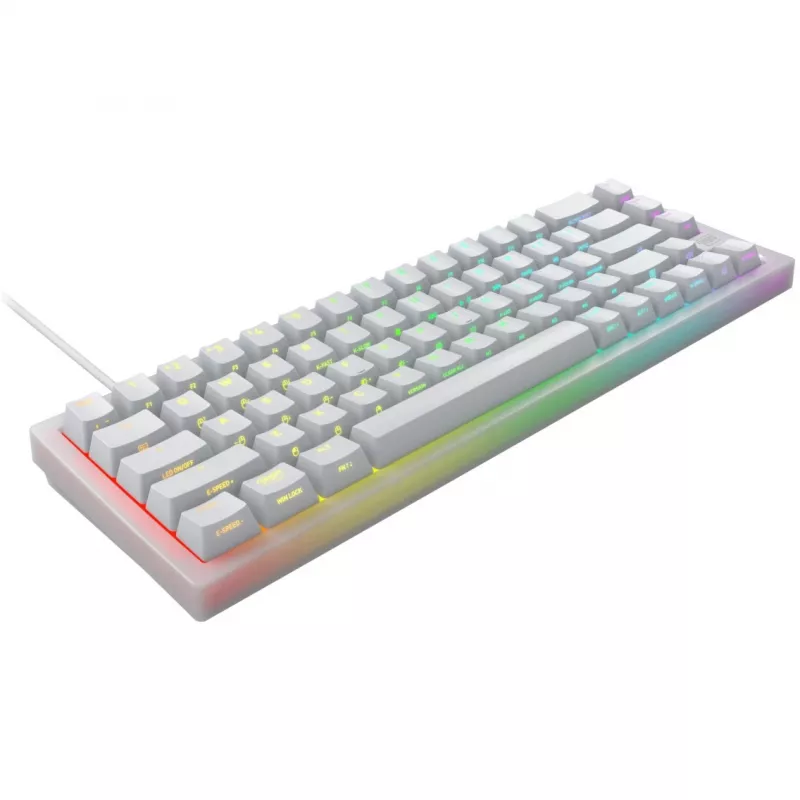 CHERRY K5V2 Kompakte Tastatur Gaming USB QWERTY Englisch Weiß 67 Tasten RGB LED