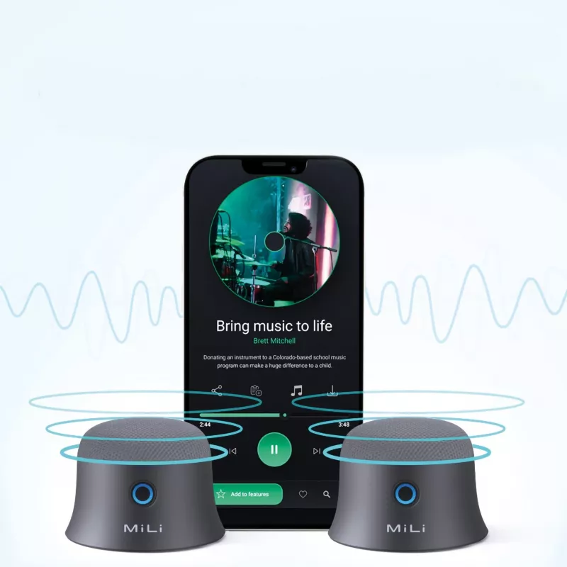 Tragbarer Lautsprecher Ultron Mag Soundmate Schwarz