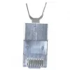 Geschirmter RJ45-Stecker EQUIP Cat 8.1, Stecker, Silber, 50 Stück, 11,7×22,5 mm, 3,7 g
