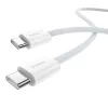 Baseus Superior USB-C-zu-USB-C-Datenkabel 2 m 30 W Weiß