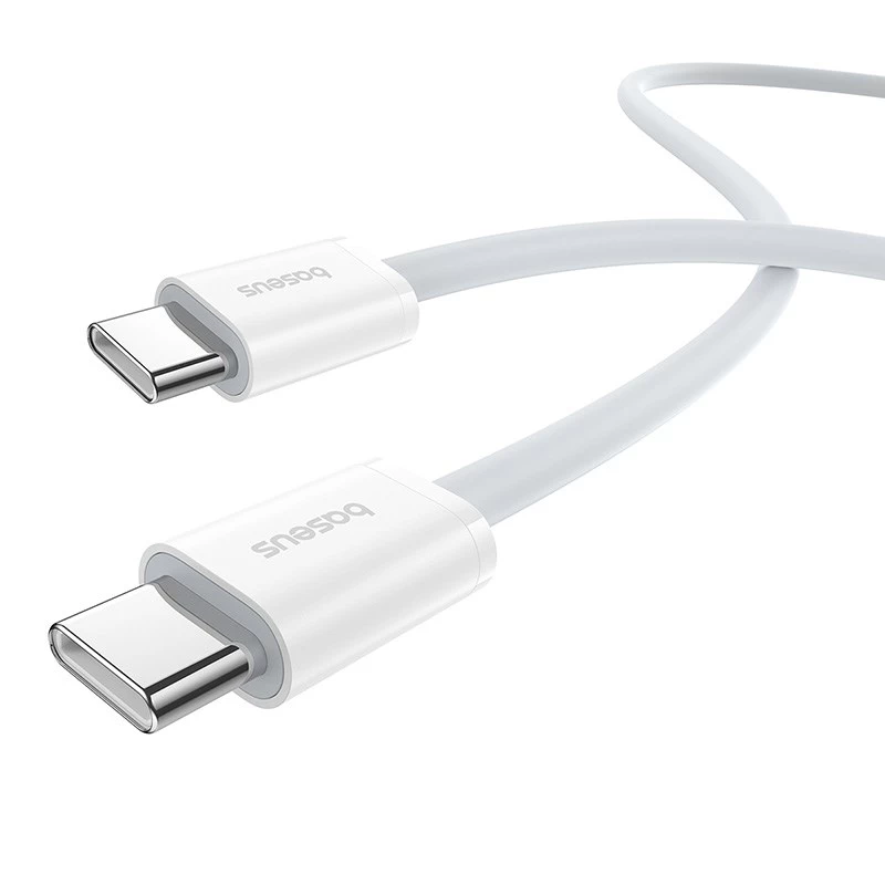 Baseus Superior USB-C-zu-USB-C-Datenkabel 2 m 30 W Weiß