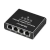 Ethernet Mini Switch QOLTEC 52293 1x4 RJ45, unmanaged Netzwerk-Splitter 1-in 4-out