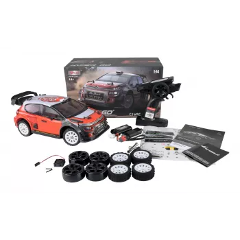 Amewi C3 WRC Funkgesteuertes (RC) Modell Rallye-Auto Elektromotor 1:14
