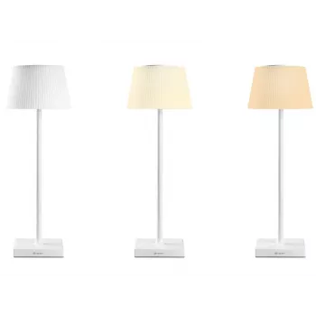 Tischlampe TRACER Pluto Weiß TRAOSW47233 LED dimmbar, weiße Ausführung