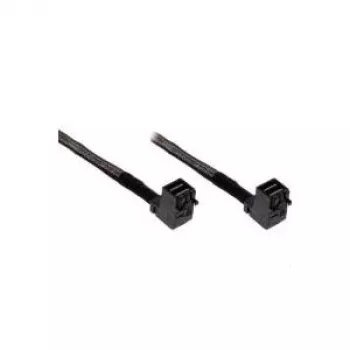 InLine Mini SAS HD-Kabel SFF-8643 auf SFF-8643, 0,5 m, schwarz